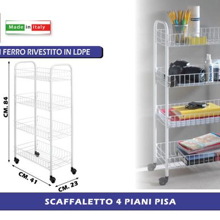 Scaffaletto 4 Piani Pisa