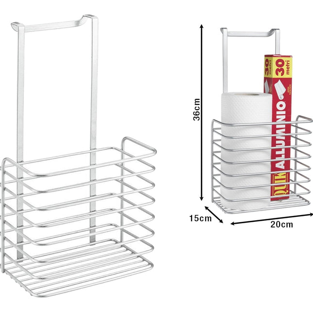 Cestello Galileo da Anta Alto E Doppio con Dimensioni Varie Cm.20x15x36 E Cm.26x12x36 Metaltex