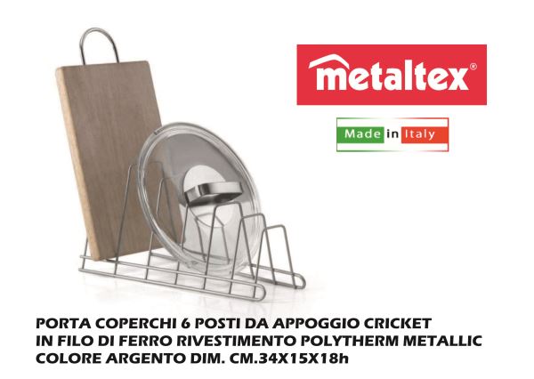 Portacoperchi 6 Posti Da Appoggio Cricket-8002523610065