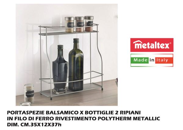 Portaspezie 2 Posti Balsamico Pt-8002523646521