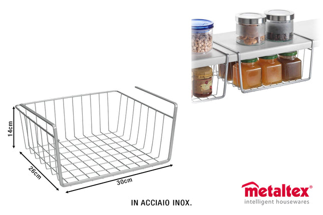 CESTINO PENSILE POLYTHERM KANGURO CM.30X26X14H Metaltex