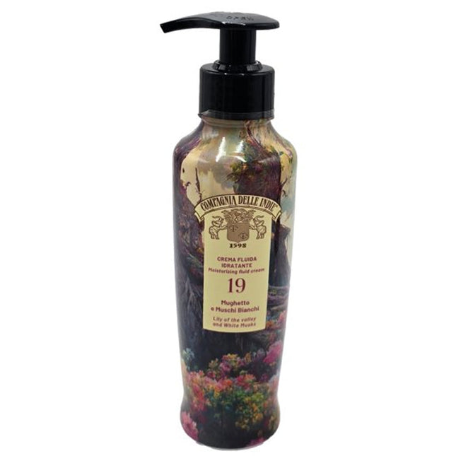 Crema Fluida Idratante Ml.250 Mughetto e Muschi Bianchi N.19 Compagnia delle Indie