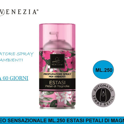 AIR DEO SENSAZIONALE ML.250 ESTASI PETALI DI MAGNOLIA My Luna