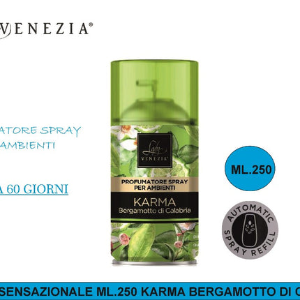 AIR DEO SENSAZIONALE ML.250 KARMA BERGAMOTTO DI CALABRIA My Luna