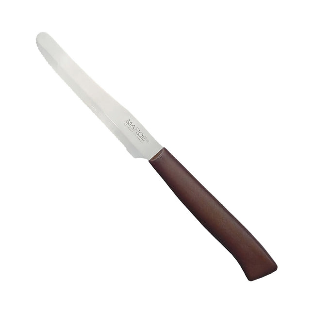 Marietti Coltelli da Tavola 6 Pezzi Inox 11cm con Manico in PP Colorato Lavabili