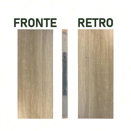 Due Esse Mensola Parete In Legno Naturale Rettangolare E Angolare Varie Misure Con Viti