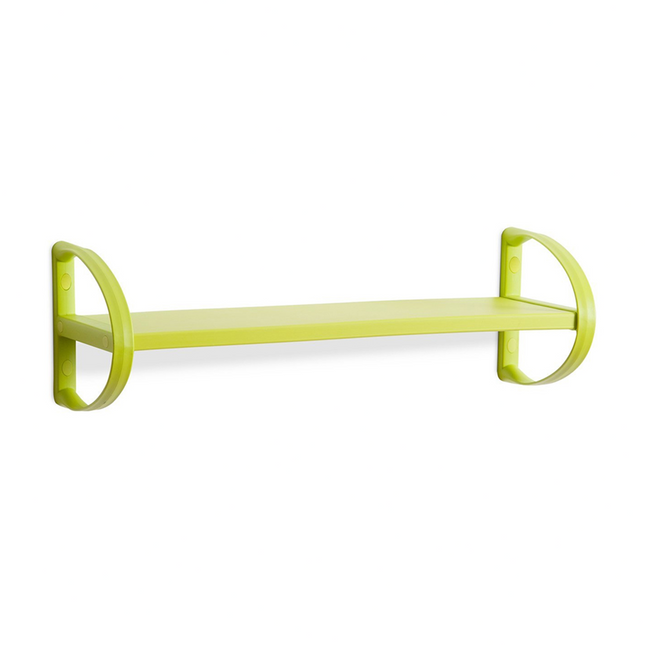 Plastmeccanica Mensola Portaoggetti Scaffale Resistente Ripiano A Muro Verde Fino A 20Kg Grande