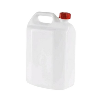Tanica per Alimenti con Beccuccio, Polietilene Food Grade, Made in Italy, Diverse Capacità 5L Nuova Plastica Adriatica