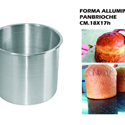 Stampo Forma Per Pan Brioche In Alluminio Medio 355 Oggettistica Liotti