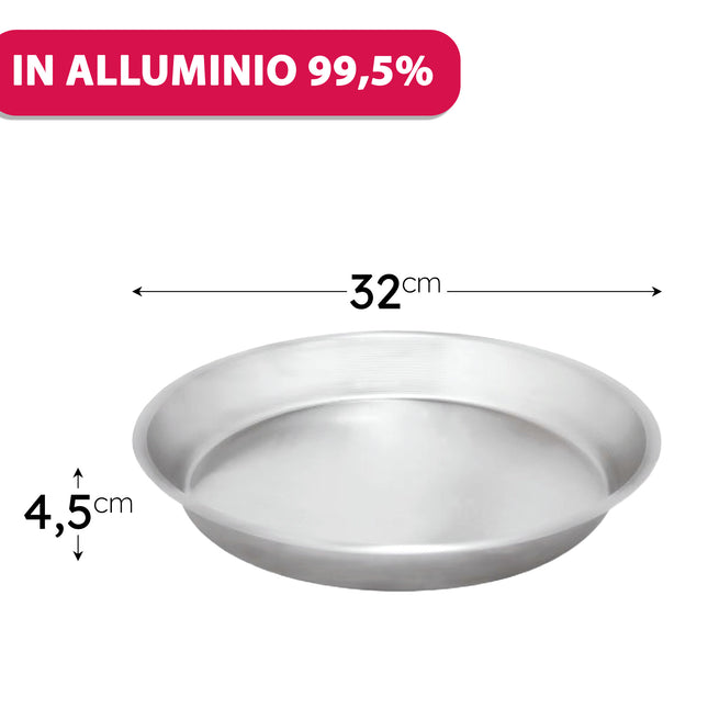 Sicignano Tortiera Conica Bassa In Alluminio: La Qualità Made In Italy Per Torte E Crostate Perfette