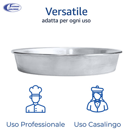 Sicignano Ruoto Stampo Tortiera Pastiera Professionale: L'Eccellenza In Alluminio 99,5% Per Cotture Perfette