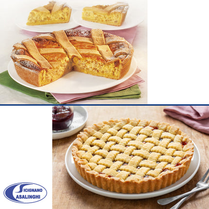 Sicignano Ruoto Stampo Tortiera Pastiera Professionale: L'Eccellenza In Alluminio 99,5% Per Cotture Perfette