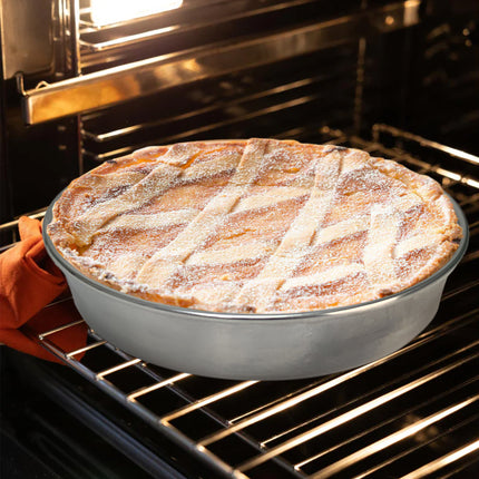 Sicignano Ruoto Stampo Tortiera Pastiera Professionale: L'Eccellenza In Alluminio 99,5% Per Cotture Perfette