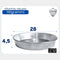 Stampo Pastiera Professionale in Alluminio 99,5% | Casalinghi Sicignano 28 x 4.5 cm 1 Casalinghi Sicignano