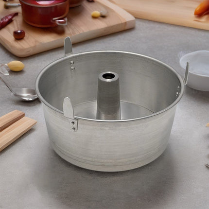 Sicignano Ruoto Americano Tortiera In Alluminio Con Piedi: Lo Stampo Professionale Per Ciambelloni E Chiffon Cake Perfetti
