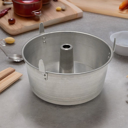 Sicignano Ruoto Americano Tortiera In Alluminio Con Piedi: Lo Stampo Professionale Per Ciambelloni E Chiffon Cake Perfetti Casalinghi Sicignano