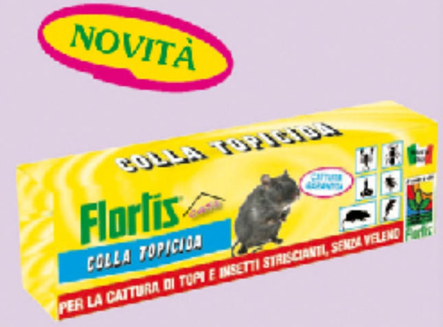 Flortis Colla Topicida 135G - Per Topi E Insetti Striscianti Flortis