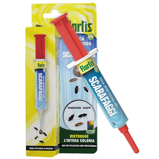 Flortis Esca Per Scarafaggi Gelsiringa 10 Gr Uso Domestico Flortis