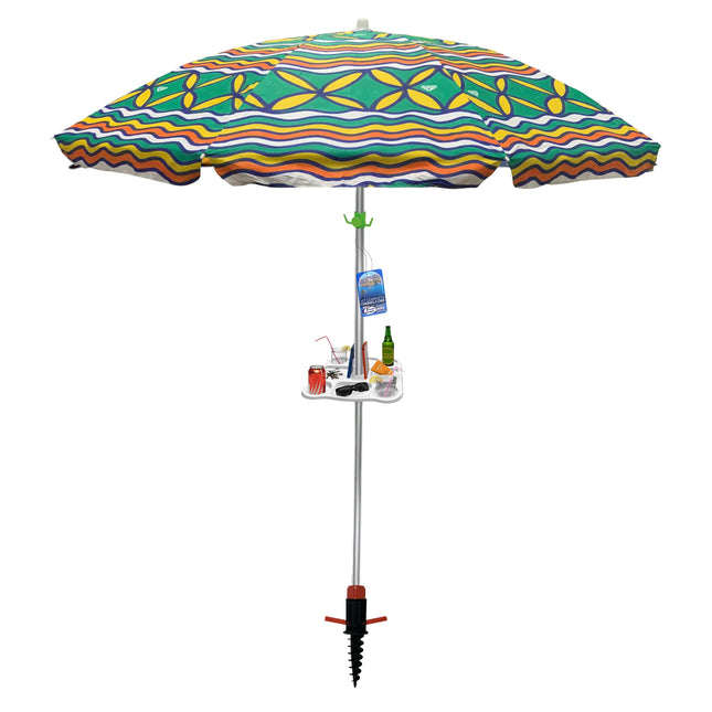 Ombrellone Artigianale Condor (Made in Italy) – Set Spiaggia Zero Sabbia Set Ombrellone Design Assortito Completo Sessa Ombrellificio