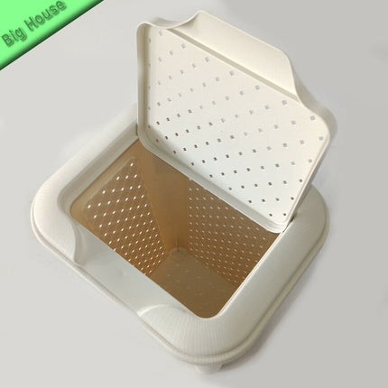 Pattumiera In Plastica Da Bagno 10L Arianna Multiuso Con Coperchio Camera Intimo