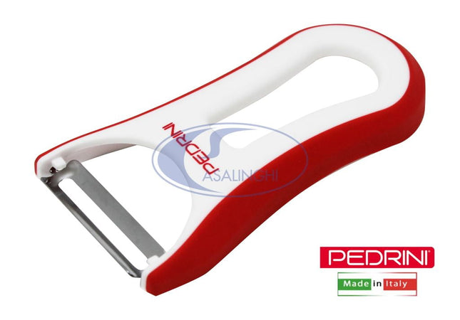 Pelapatate Universale in Plastica per Verdure e Frutta come Patate, Mela e Carote - 12 x 6 cm 050 Pedrini