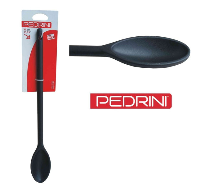 Pedrini Cucchiaio Unipezzo Nylon Per Cucina, Resistente E Pratico Per Uso Quotidiano Pedrini