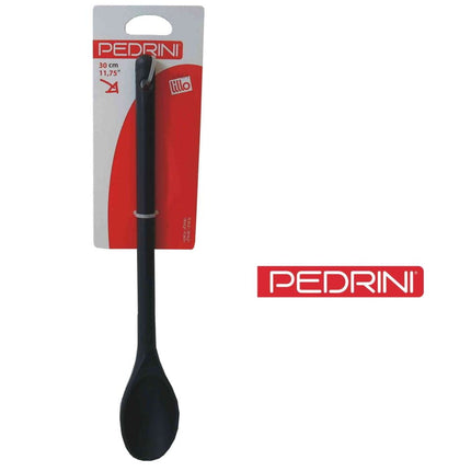 Pedrini Cucchiaio Unipezzo Nylon Per Cucina, Resistente E Pratico Per Uso Quotidiano 30 cm Pedrini