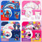 Set Pappa 5 Pezzi Microonde – Piatto, Ciotola, Bicchiere e Posate con Personaggi (Hello Kitty, Spiderman, Minnie, Stitch) EOL Distribuzione