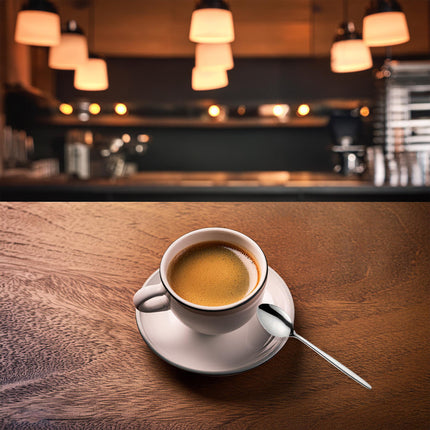Cucchiaino Da Caffè Olivia In Acciaio Inox - Design Elegante, Per Bar Ristorante