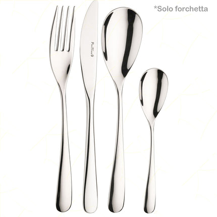 Forchetta Da Tavola Swing In Acciaio Inox - Design Elegante, Per Bar Ristorante