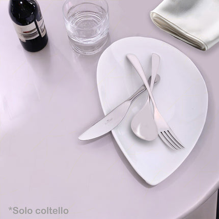 Coltello Da Tavola Swing In Acciaio Inox - Design Elegante, Per Bar Ristorante