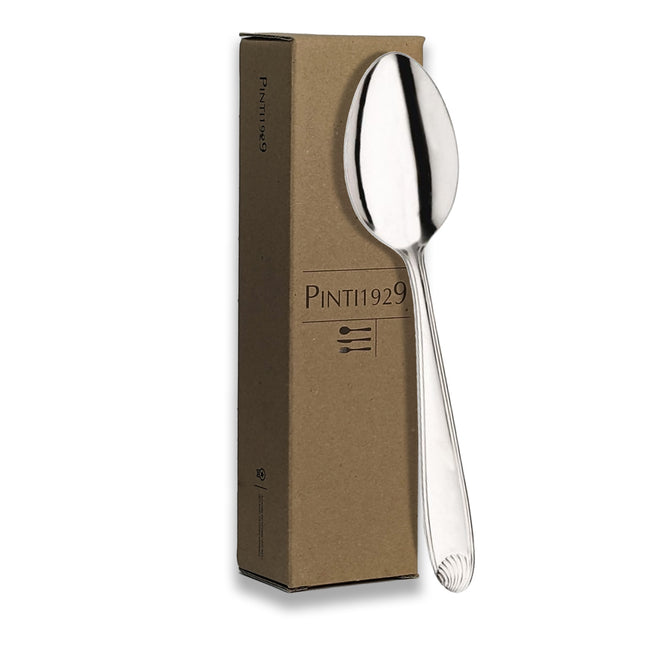 Cucchiaio Da Tavola Flavia In Acciaio Inox - Design Elegante E Semplice, Per Bar Ristorante Casa