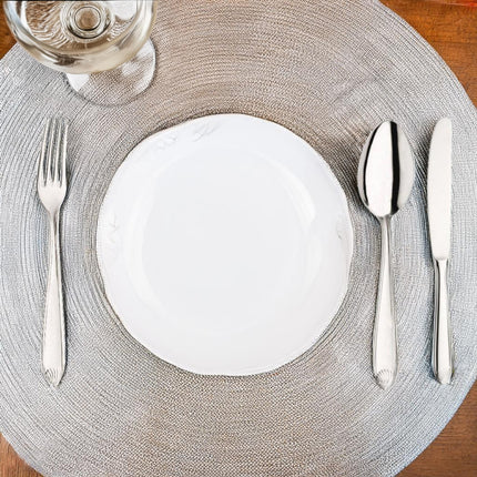 Cucchiaio Da Tavola Flavia In Acciaio Inox - Design Elegante E Semplice, Per Bar Ristorante Casa