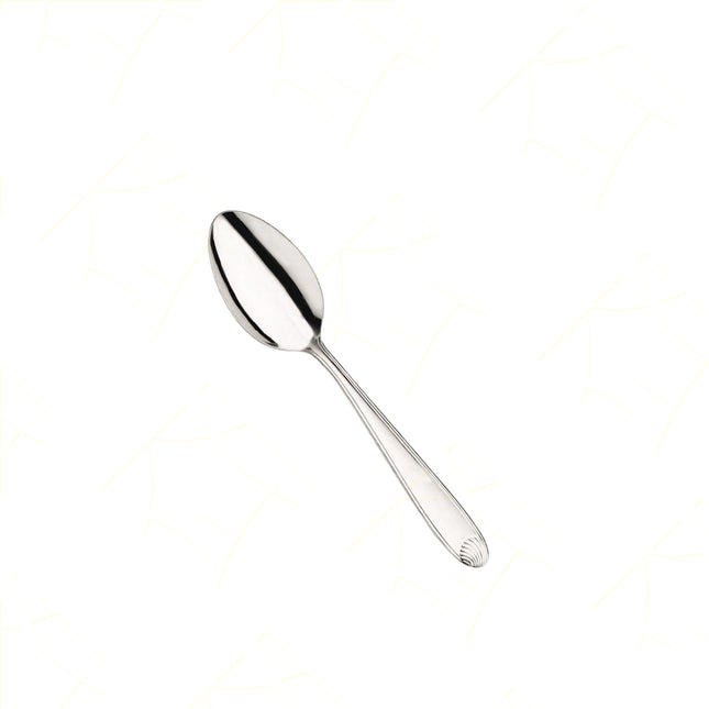 Cucchiaino Da Caffè Flavia In Acciaio Inox - Design Elegante, Per Bar Ristorante Casa