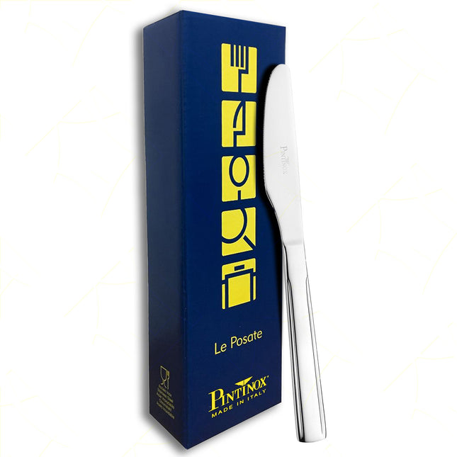 Coltello Da Tavola Aida In Acciaio Inox - Design Elegante, Per Bar Ristorante Casa