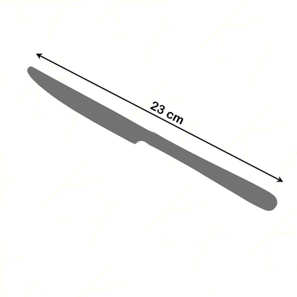 Coltello Da Tavola Maitre In Acciaio Inox - Design Elegante, Per Bar Ristorante Casa
