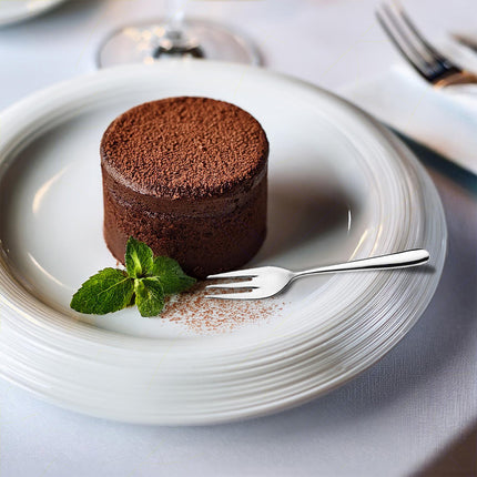 Forchettina A 3 Spine Per Dolce Maitre In Acciaio Inox - Per Dolce, Dessert, Ristorazione, Bar, Casa Pintinox