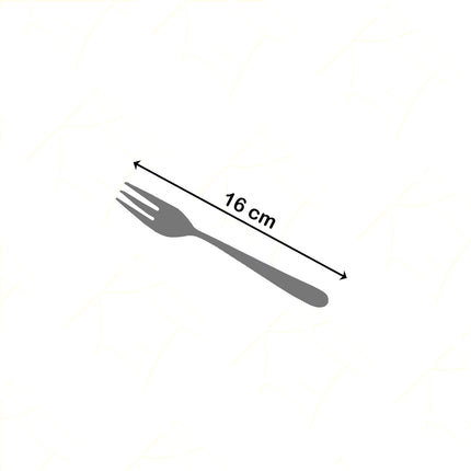 Forchettina A 3 Spine Per Dolce Maitre In Acciaio Inox - Per Dolce, Dessert, Ristorazione, Bar, Casa Pintinox