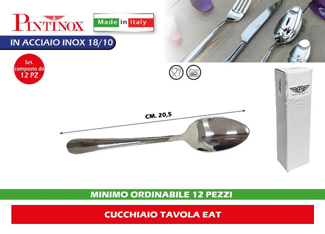 Cucchiaio Tavola Eat 18/10 Pintinox