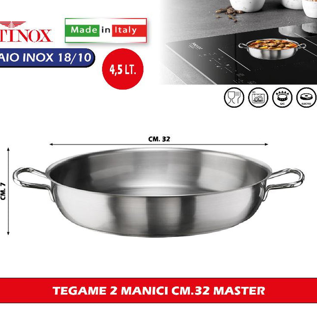 Tegame 2 Manici Cm.32 Master