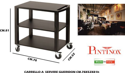 Carr. Serv. Gueridon 780X520X810 B2010