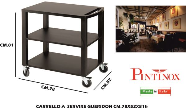 Carr. Serv. Gueridon 780X520X810 B2010