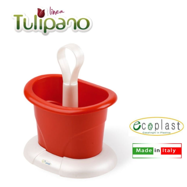 SCOLAPOSATE DA APPOGGIO TULIPANO MADREPERLA/ROSSO