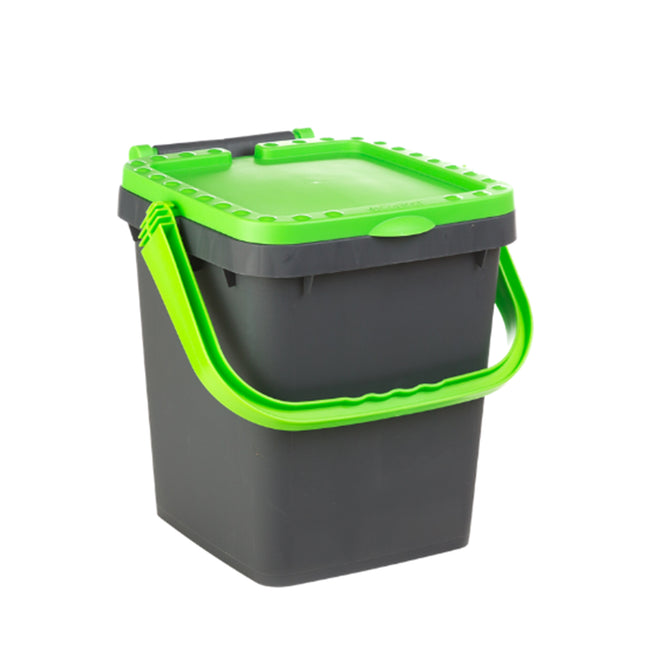 Ecoplast Pattumiera Ecoplus Lt.20 Con Coperchio, Design Pratico E Funzionale Per Ogni Ambiente