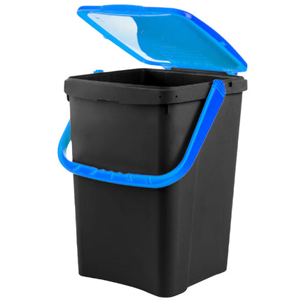 Ecoplast Pattumiera Ecoplus Lt.50 Per La Raccolta Differenziata E Smaltimento Rifiuti Blu Ecoplast