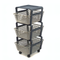 Ecoplast Carrello Portafrutta Modula 3 Piani E Carrello Da Cucina Dimensioni 29X42X75 Cm Ecoplast