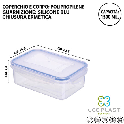 Contenitore Ermetico Rettangolare Superlock - Varie Misure e Set Completo