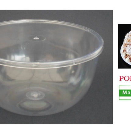 Poloplast Cont. Zuccotto Cf.3Pz. Trasp.Cop. Cm.16,5X8,5 Polo Plast srl