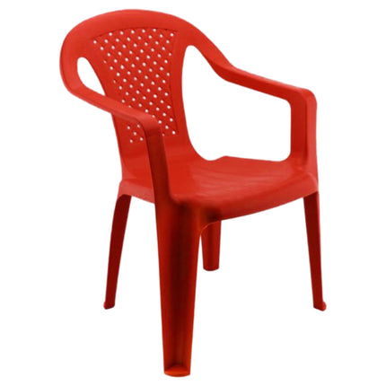 Progarden Sedia Piccola Per Bambini Poltroncina In Plastica Impilabile Con Braccioli 37X37X52H Cm