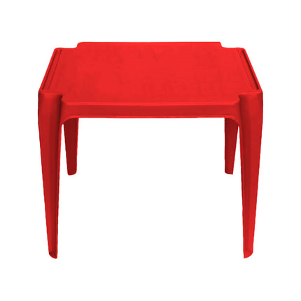 Progarden Tavolino In Plastica Impilabile Per Bambini 55X50X44 Cm, Robusto E Leggero